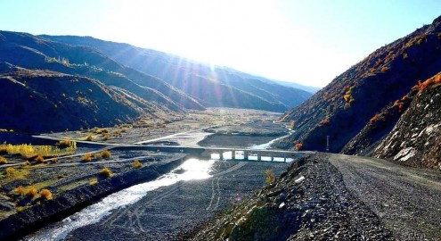 Pütürge Şiro Çayı üzerindeki 65 m uzunluğunda, 9 m genişliğindeki 7 gözlü köprümüz