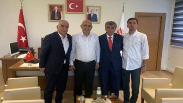 PDEV'den Malatya Vakıflar Bölge Müdürü Bacanlı'ya ziyaret