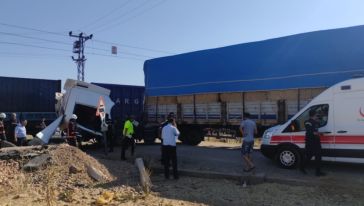 Malatya'da tren kazası, 1 yaralı 