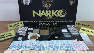 Malatya'da uyuşturucu ticaretinden 1 kişi tutuklandı