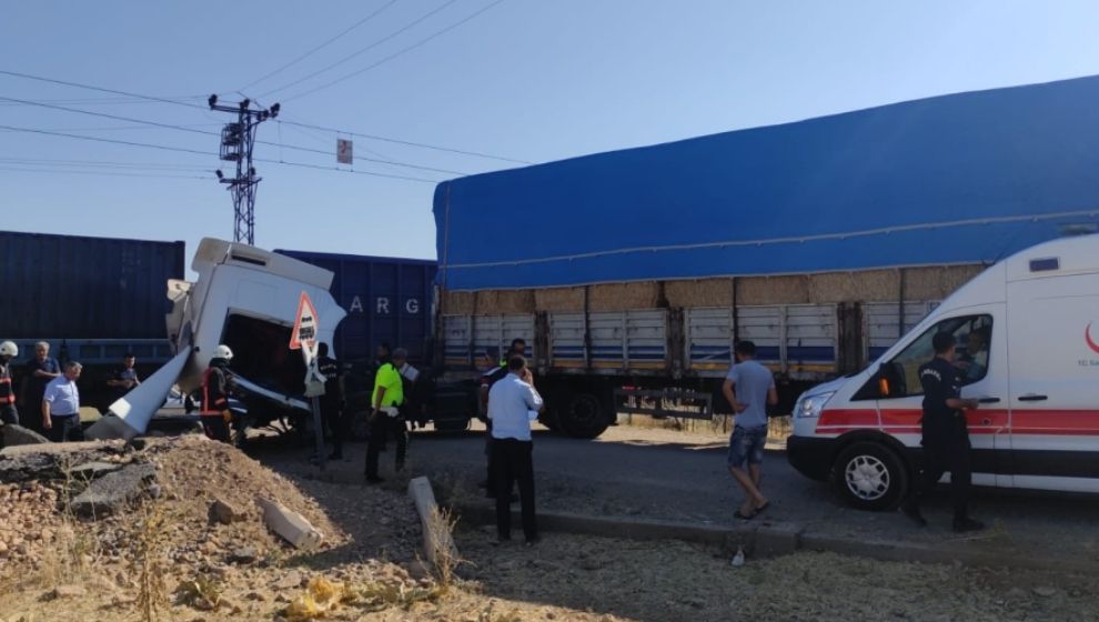 Malatya'da tren kazası, 1 yaralı