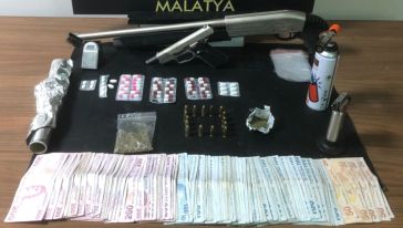 Malatya'da 2 narkotik operasyonunda 4 kişi tutuklandı