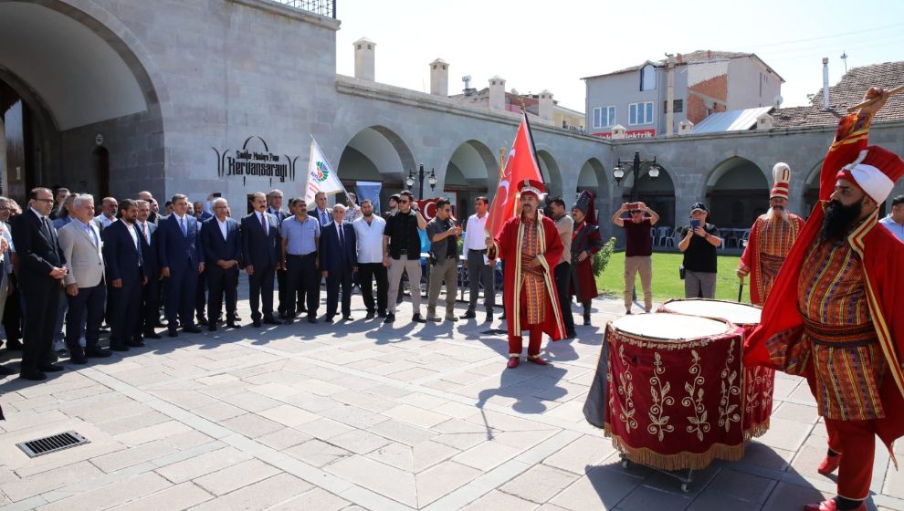 Ahilik Haftası tarihi kervansarayda kutlandı...