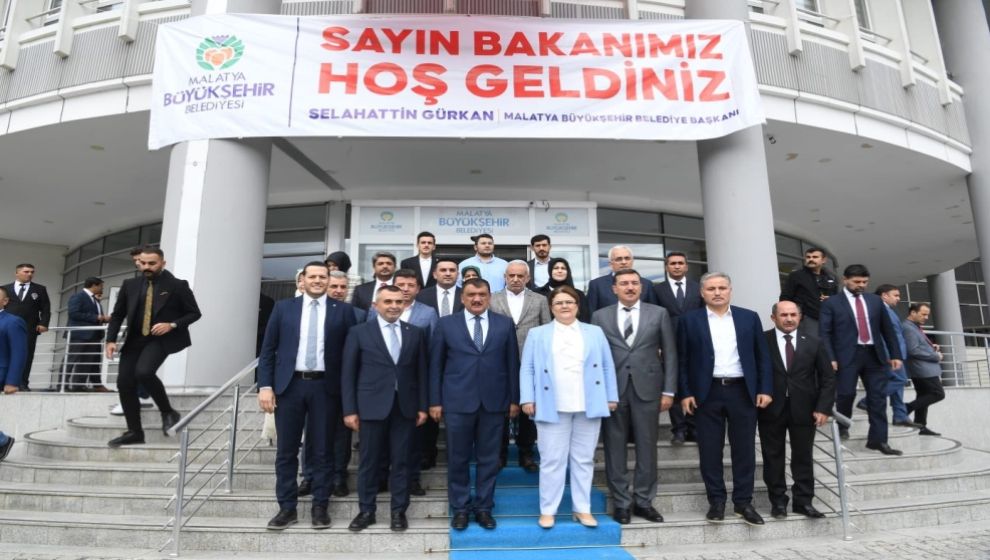 “Malatya Büyükşehir Belediyemizin çalışmaları inşallah örnek