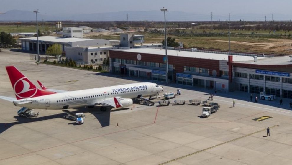 Malatya Havalimanı 8 ayda 439 bin 771 yolcuyu uçurdu
