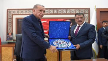 Erdoğan'dan Malatya Büyükşehir'e ziyaret 