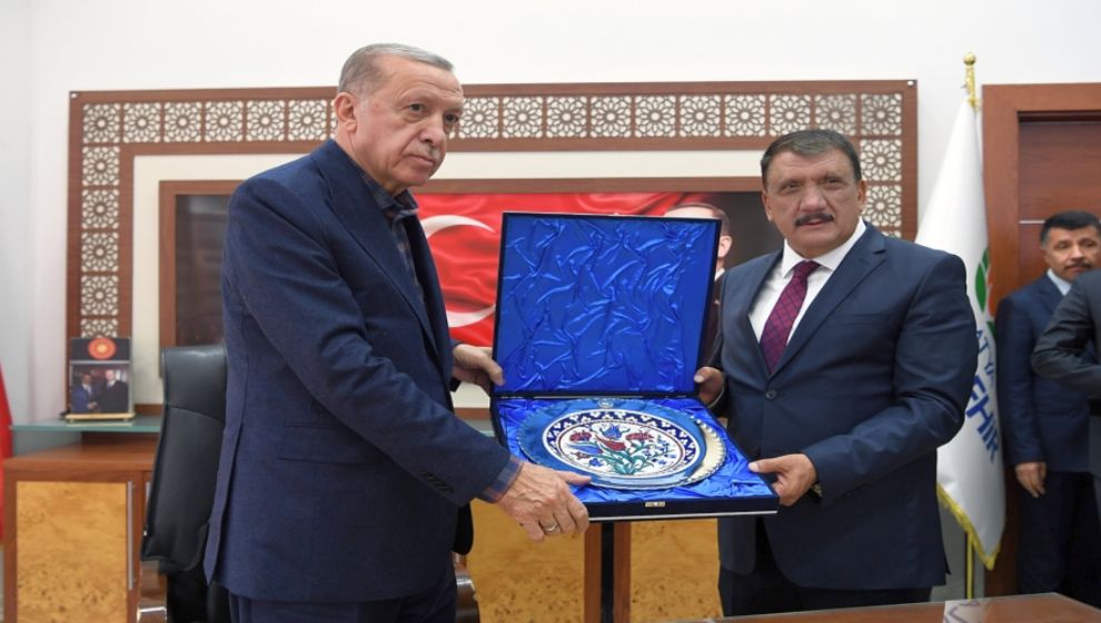 Erdoğan'dan Malatya Büyükşehir'e ziyaret