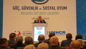 Göç, Güvenlik ve Sosyal Uyum Doğu Anadolu Üst Düzey Çalıştayı Malatya'da yapıldı 