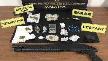 Malatya'da uyuşturucu operasyonlarında 9 kişi tutuklandı