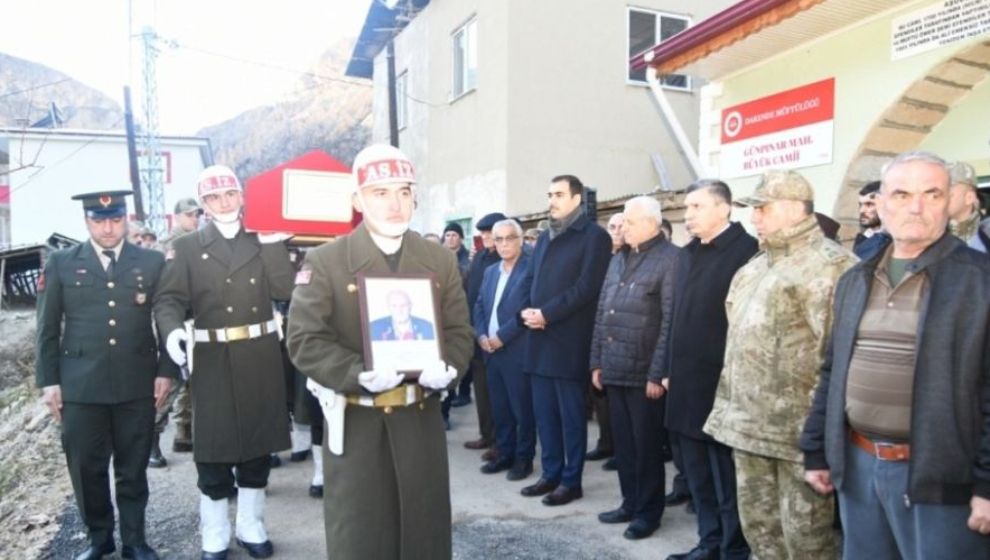 Kore Gazisi son yolculuğuna askeri törenle uğurlandı