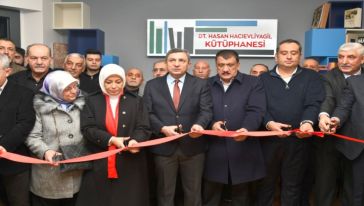 Hasan Hacıevliyagil Kütüphanesi açıldı