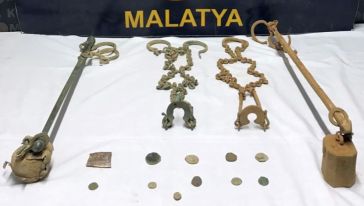Malatya'da tarihi eser operasyonu 