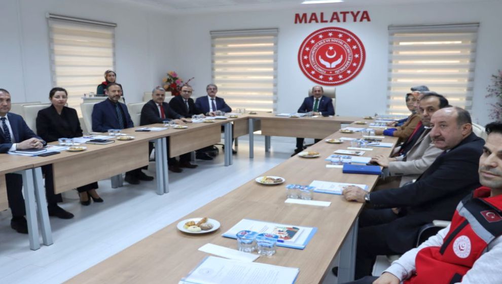 Malatya  Psikososyal Destek Hizmet grubu toplantısı