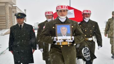 Kore Gazisi Abdullah Tilbaç  askeri törenle uğurlandı