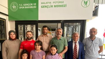Gençlik ve Spor İl Müdürü Kayhan'dan Pütürge Ziyareti