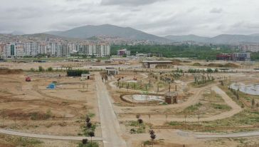 Malatya 100. Yıl Kent Parkında çalışmalar yoğunlaştırıldı 