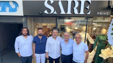 Tuğrul Irmak'ın SARE PRIVE Mağazasının Açılışı Yapıldı