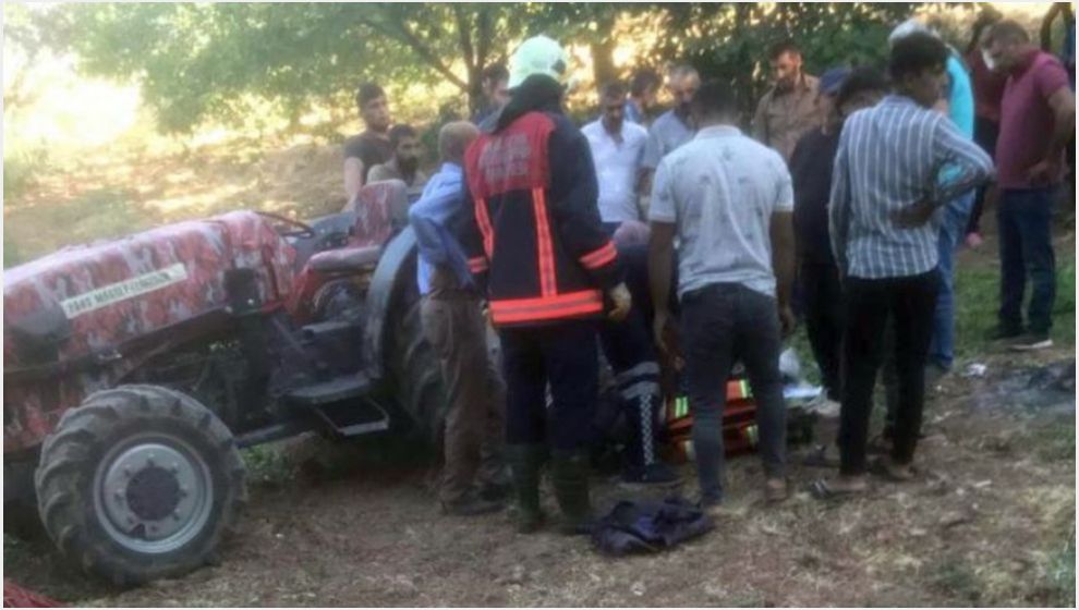 Malatya'da Kayısı Bahçesinde Kaza Sonucu 1 Kişi Öldü