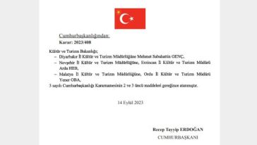 Malatya Kültür ve Tarım Müdürleri Değişti 