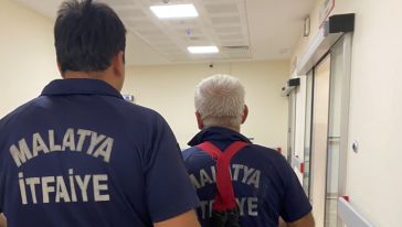 Malatya'da köpek kurtarma operasyonunda itfaiye eri yaralandı 