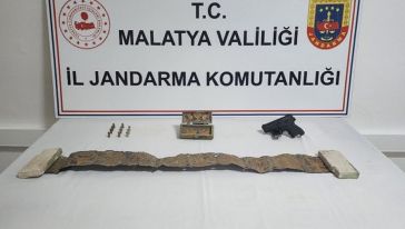 Malatya'da Tarihi Eser Operasyonu, 2 Gözaltı  