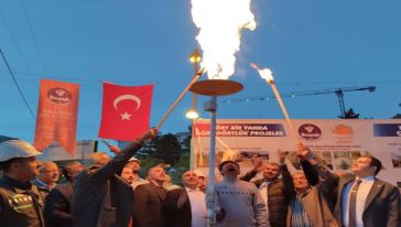 Arapgir'in doğalgaz yatırımı hayata geçti 