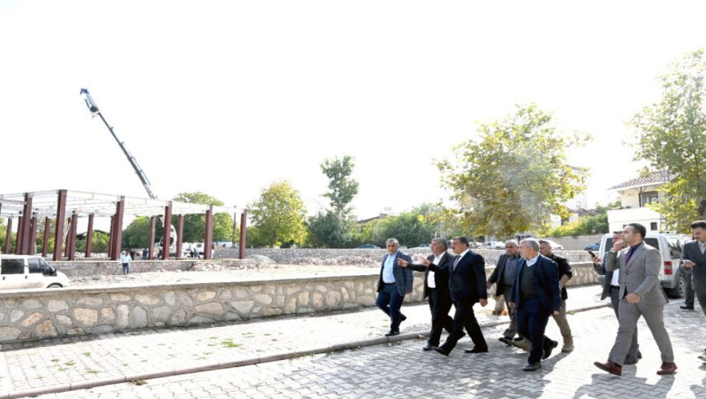 Arslantepe Höyüğü Karşılama Merkezi Çalışması Sürüyor