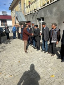 Kaymakam Tecimen köy gezilerini sürdürüyor 