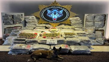 Malatya'da 372 kilo uyuşturucu  ele geçirildi 