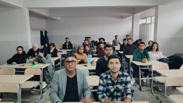 Terör Gazisi, Üniversite de Terör Sunumu Yaptı 