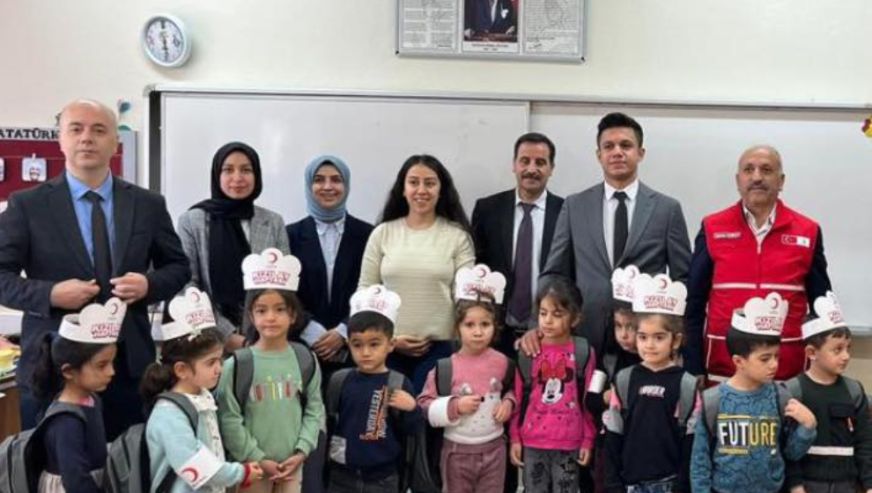 Doğanyol Kaymakamı Gel'den okul ziyareti