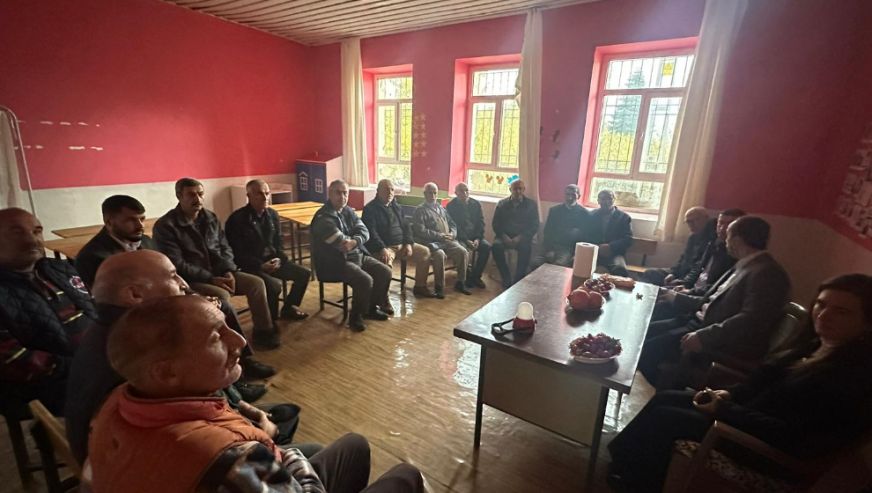 Kaymakam Tecimen köy ziyaretlerini sürdürüyor