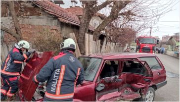 Malatya'da 3  kazada 7 kişi yaralandı