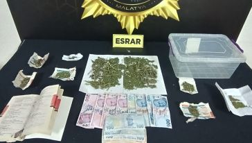 Malatya'da uyuşturucudan 3 kişi tutuklandı