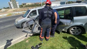 Malatya'da Trafik Kazasında 4 Kişi Yaralandı 
