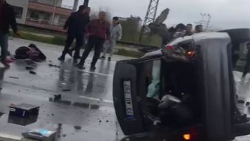 Malatya'daki Trafik Kazasında 7 Kişi Yaralandı