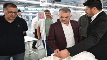 Vali Yazıcı'dan Organize Sanayi Bölgesi Fabrikalarına Ziyaret