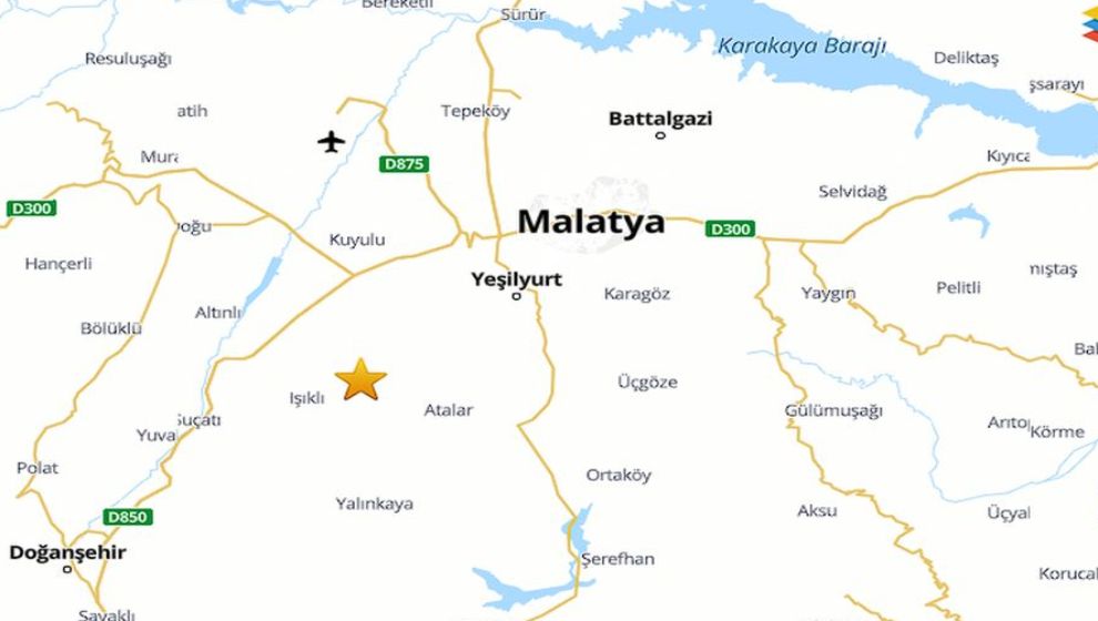 Malatya’da 3.5 Büyüklüğünde Deprem