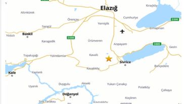 Elazığ'ın Sivrice ilçesinde 4.0 büyüklüğünde deprem