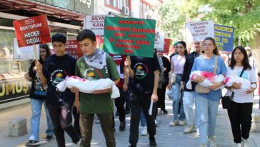 Malatya'da İsrail'e Protesto