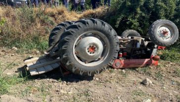 Malatya'da Traktör Devrildi, 4 Yaralı 