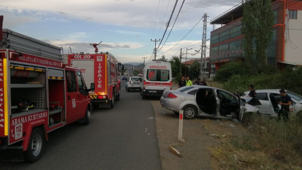Malatya'da Trafik Kazaları, 1 ölü 7 Yaralı