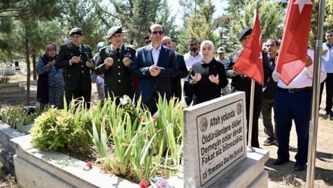 15 Temmuz Şehitleri Malatya’da Anıldı