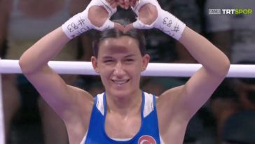 Hatice Akbaş, olimpiyatta çeyrek finalde 