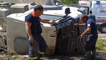 Kuluncak'ta Kaza, 1 Yaralı 