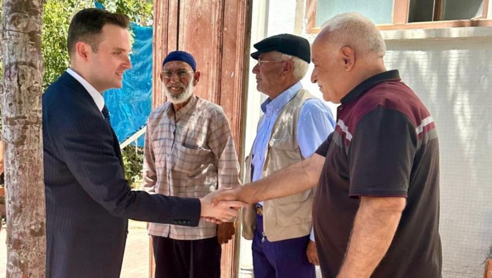 Pütürge Kaymakamı Nas, ilk gününde esnaf ziyaretinde bulundu