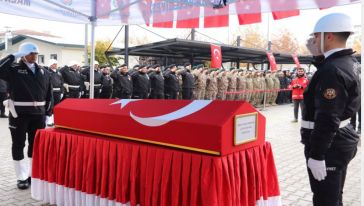 Şehit Polis Memuru Son Yolculuğuna Uğurlandı