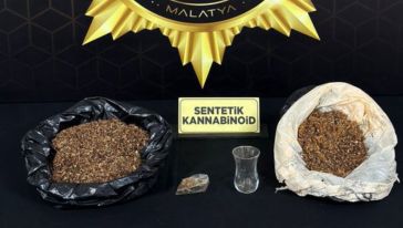 Sentetik Kannabinoid ele geçirildi