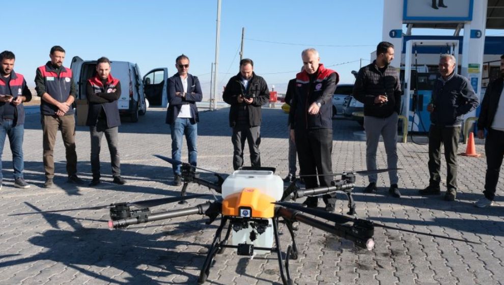 Arguvan’da Zirai Drone Hizmeti Başladı