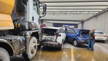 Malatya'da Zincirleme Kaza: 6 Yaralı 